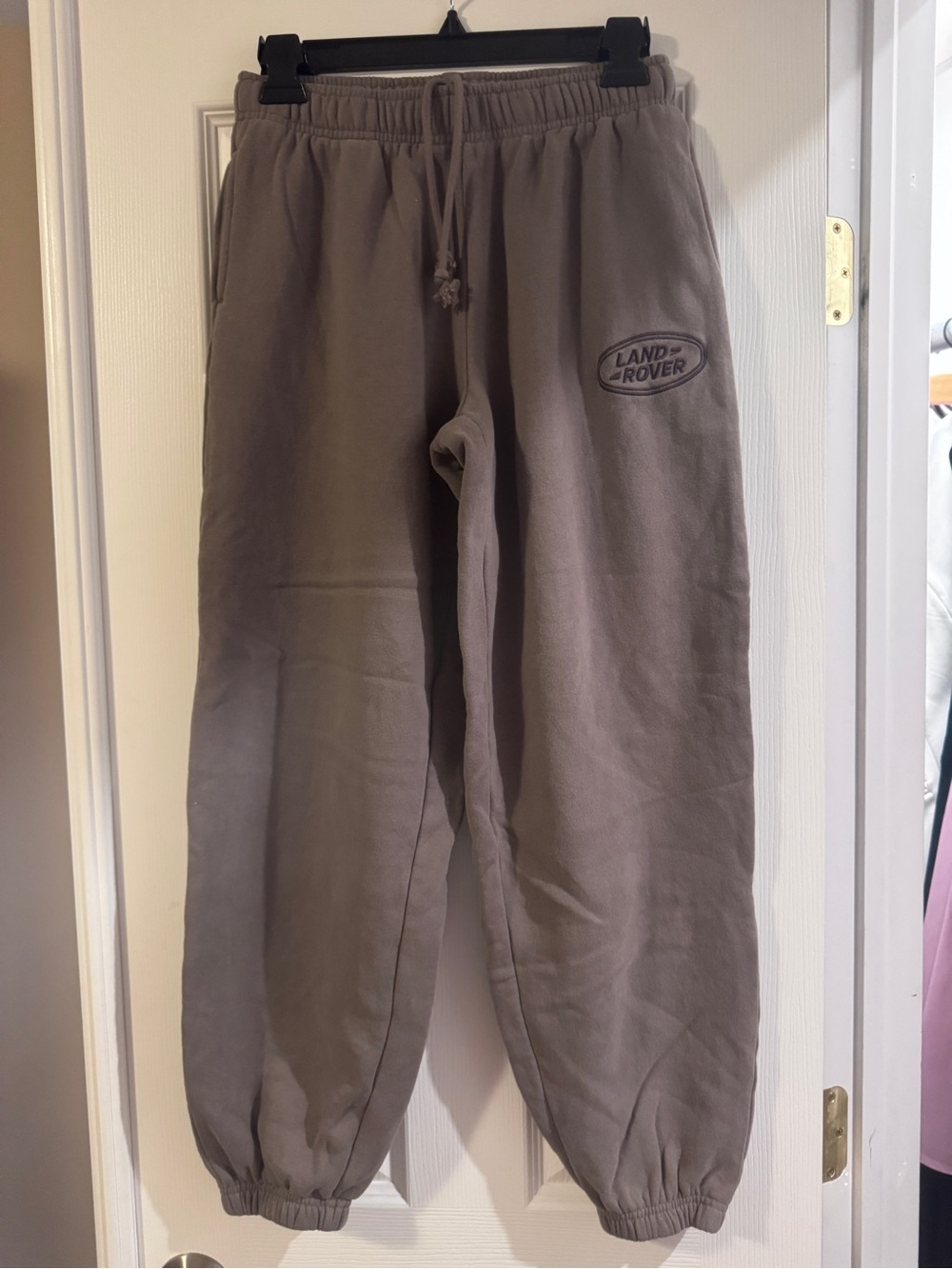 PacSun women’s Brown Gray Sweat Joggers with Logo